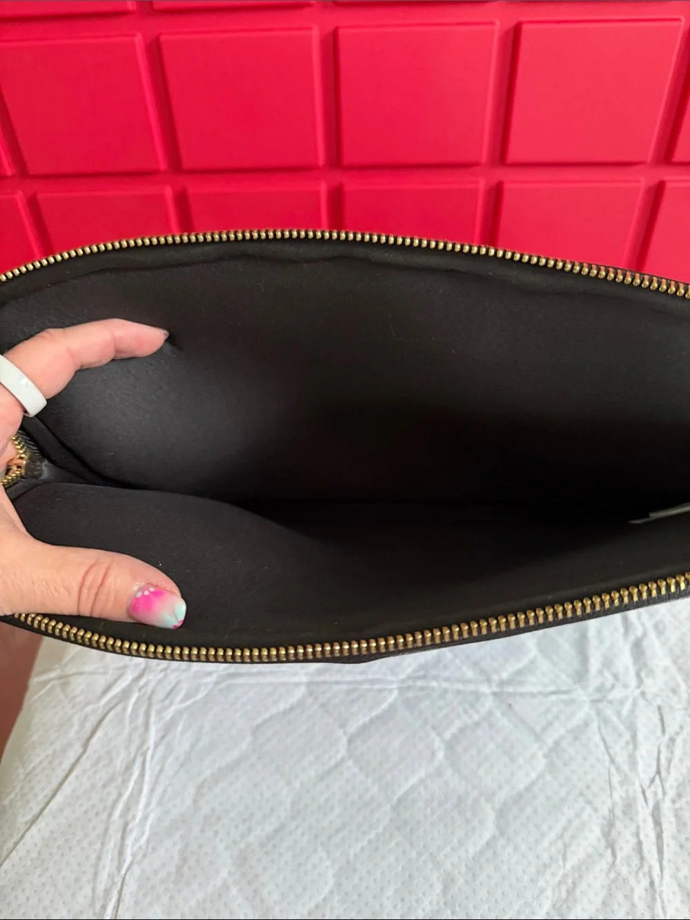 kate spade Black and White Polka Dot Laptop Case